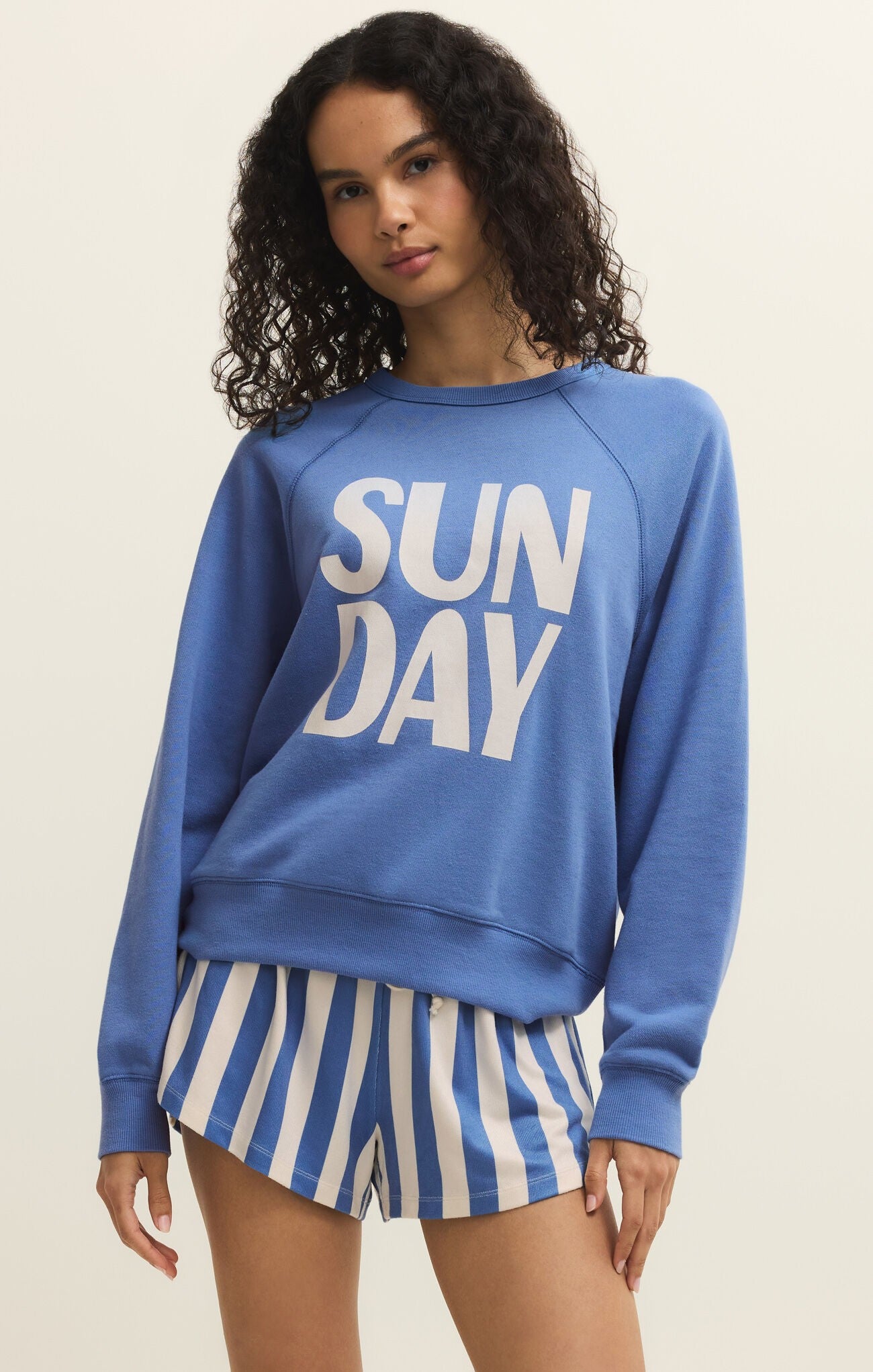 Z Supply Sunday Sweatshirt | Painted Lady Collection