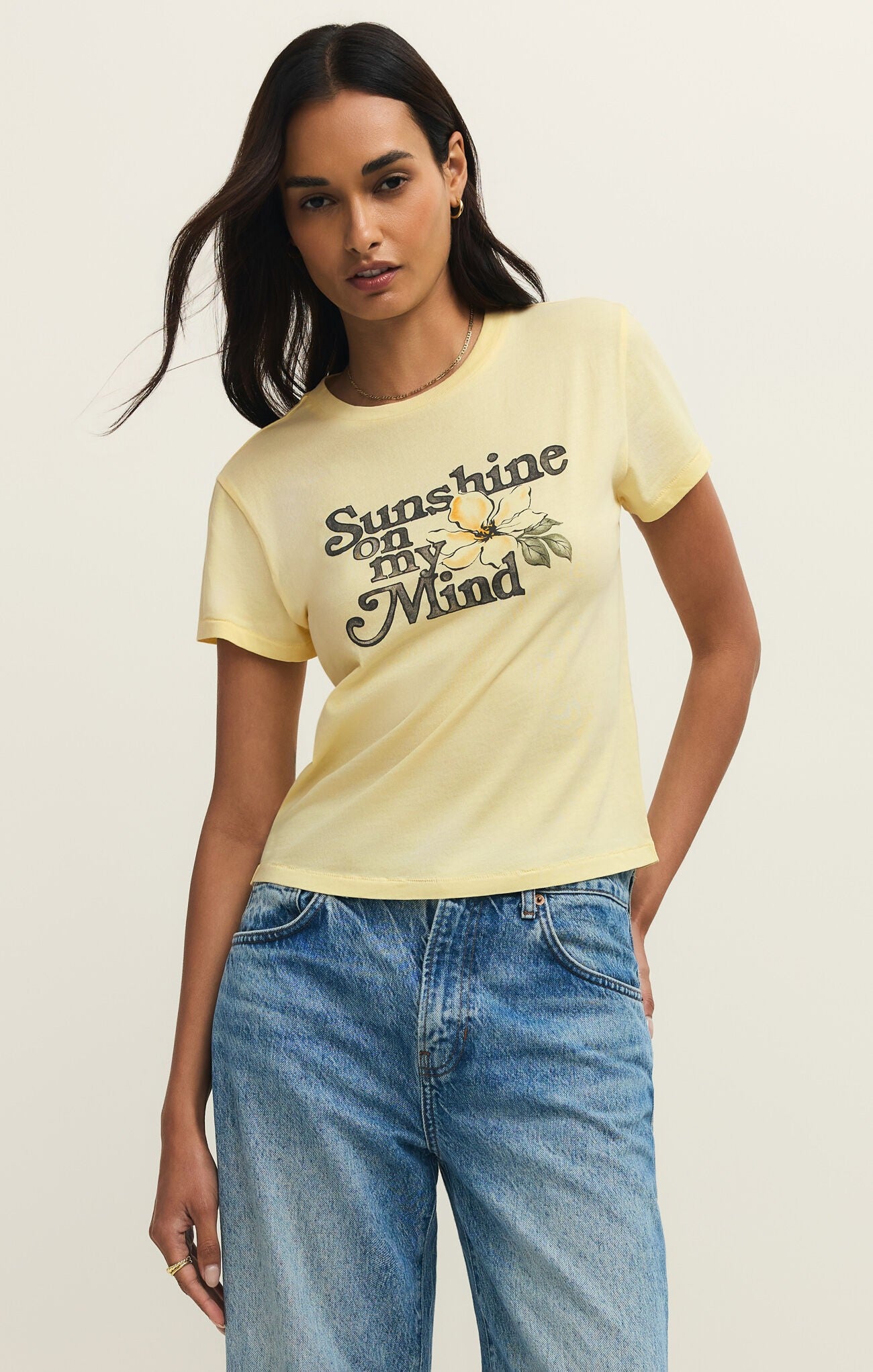 Z Supply Shine Tourist Tee | Painted Lady Collection