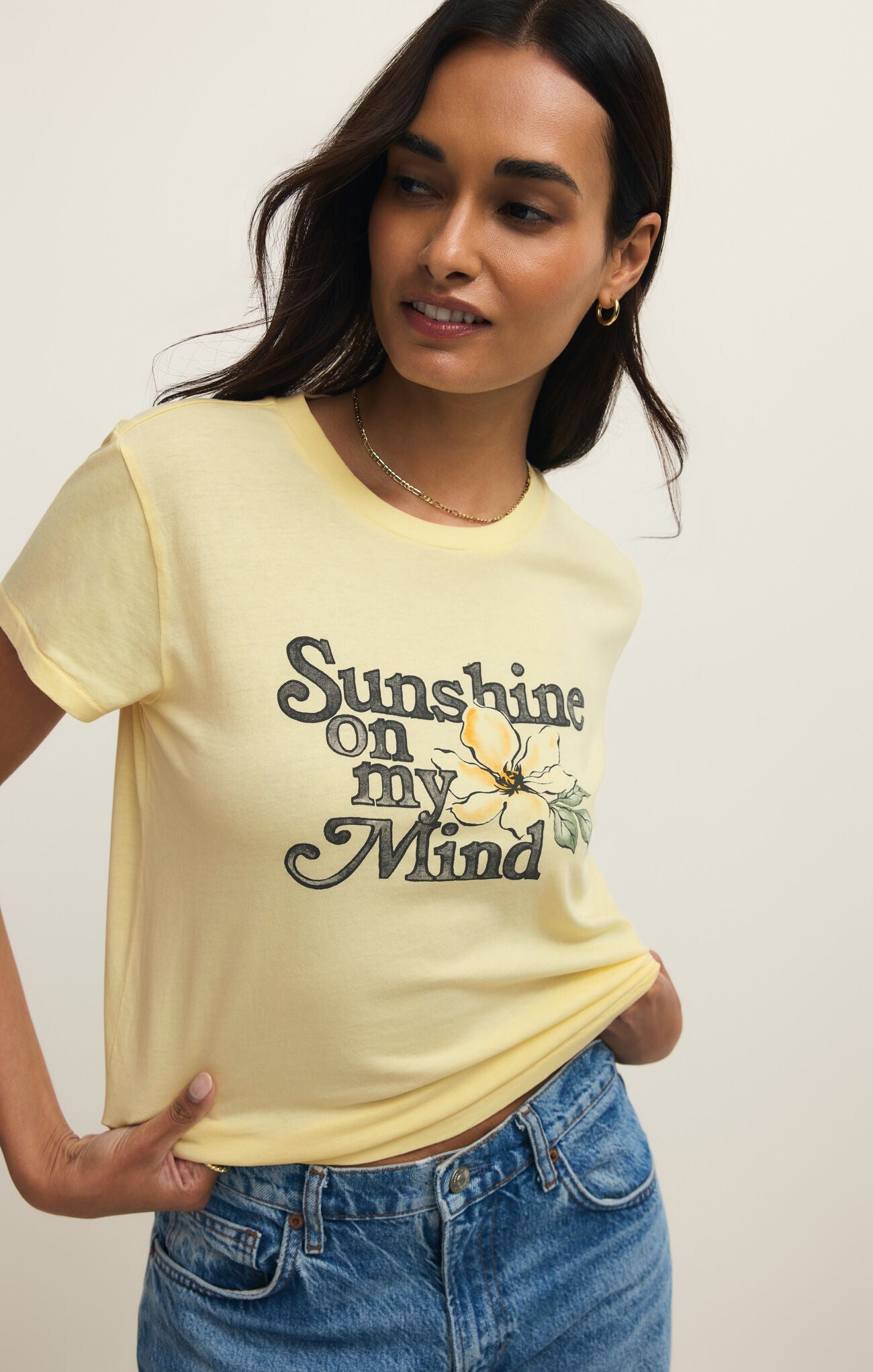 Z Supply Shine Tourist Tee | Painted Lady Collection